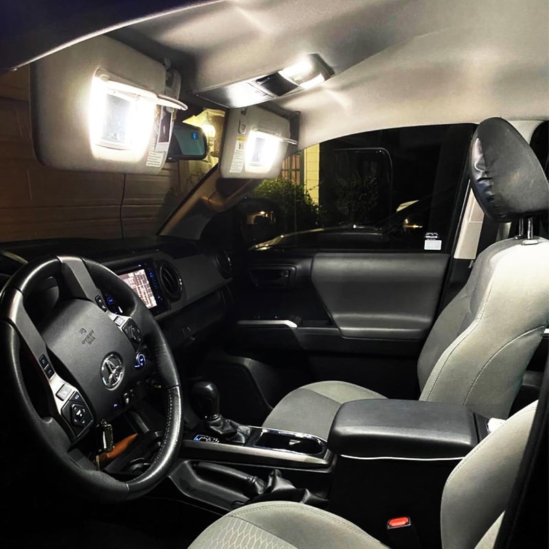 EASY EAGLE 10Pcs Tacoma LED Interior Lights: 6000K Super Bright Map Dome LED Bulbs - for Toyota Tacoma 2005 2006 2007 2008 2009 2010 2011 2012 2013 2014 2015 2016-2021 All Models+ Install Tool - Image 5